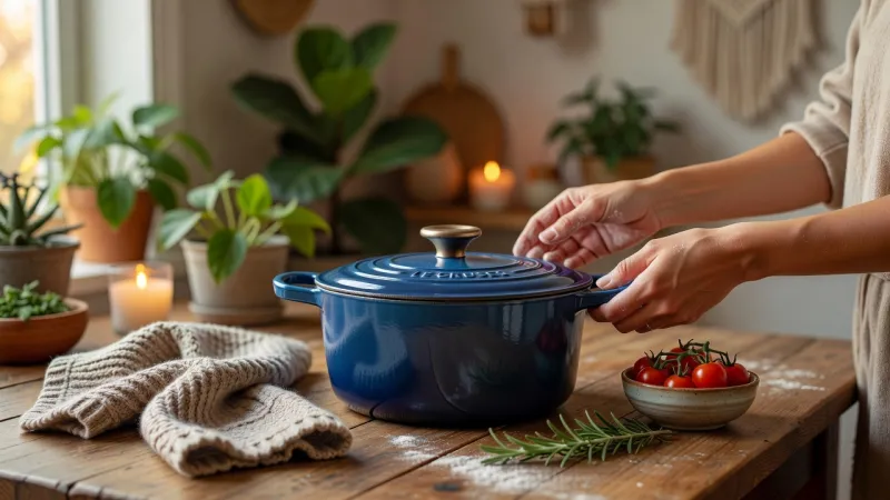 Le Creuset Enameled Cast Iron Dutch Oven 5.5 Quart