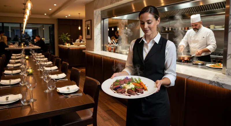 fine dining tips for servers